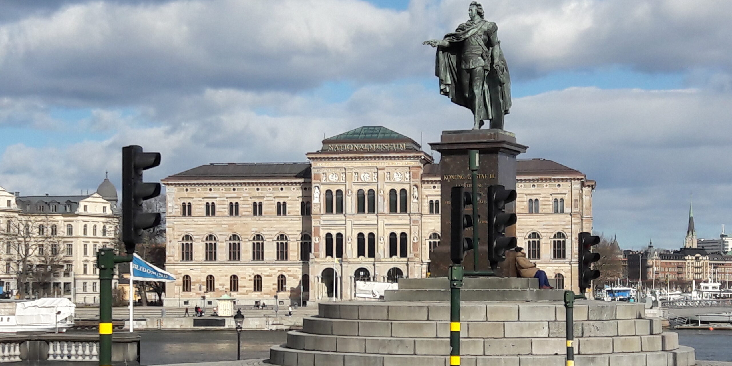 Stockholm, Gamla Stan, Statue des Königs Gustav III., Expedition Stockholm, Stadtführungen, Stadtführung Gamla Stan