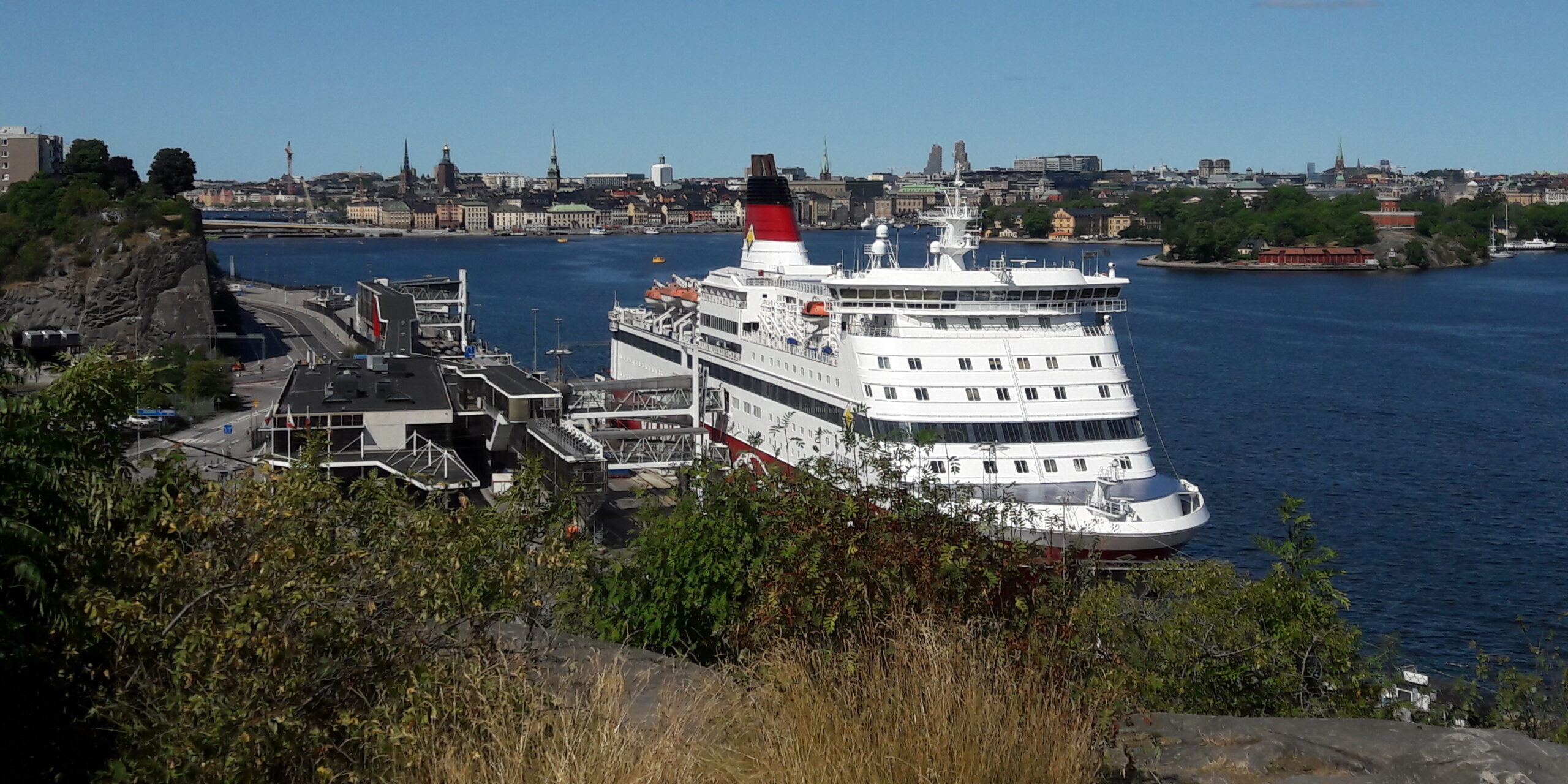 Stockholm, Södermalm, Fåfängen, Kreuzfahrtschiff, Expedition Stockholm